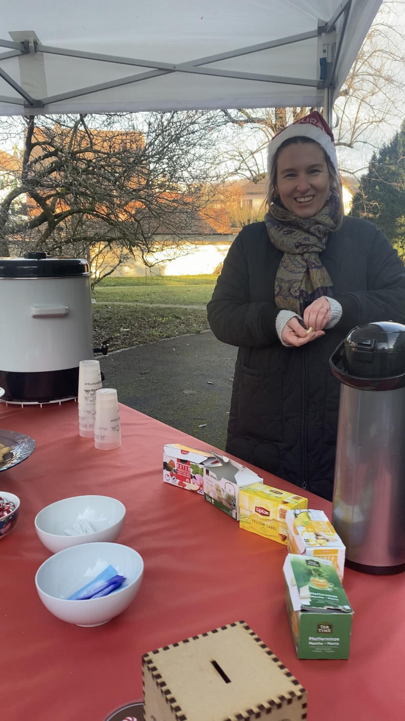Du thé et du vin chaud