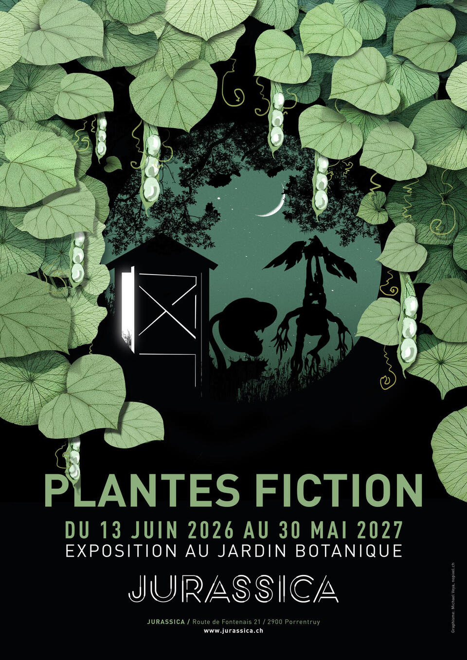 Affiche Plantes fiction